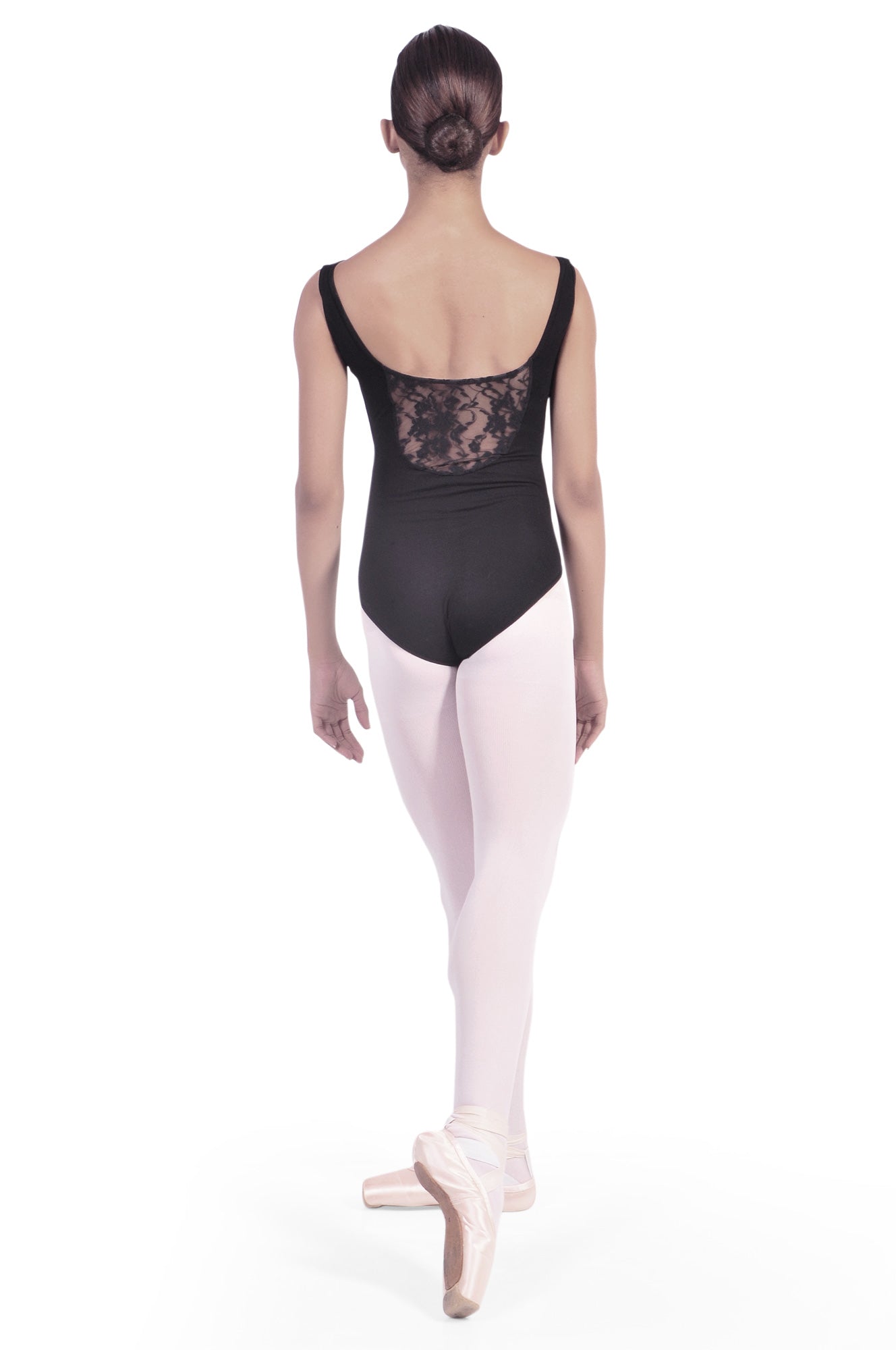 Maillot dança com inserções em renda TERESA B1002