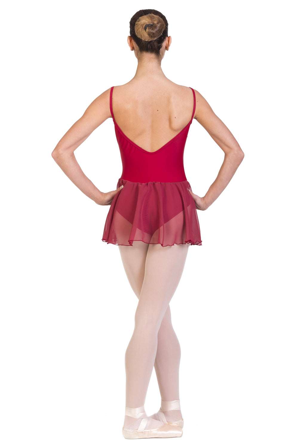 Maillot saia de dança KLARA B506GNS