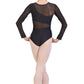 Maillot dança com transparências MARCY B7020