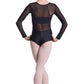 Maillot dança com transparências OTTANIA B7021