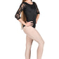 Maillot dança Venus Black B6708