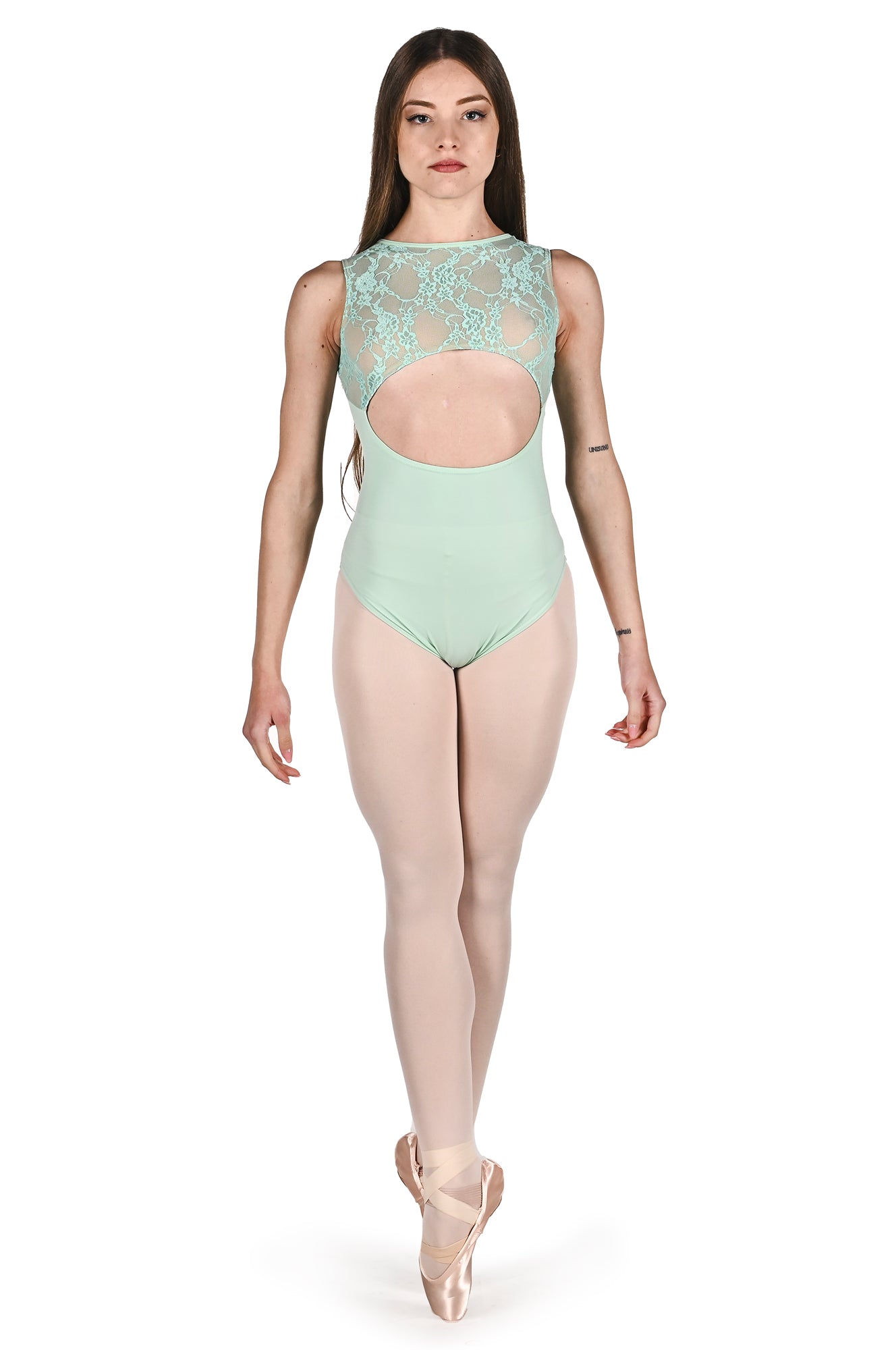 Maillot dança Mint Blossom B6736