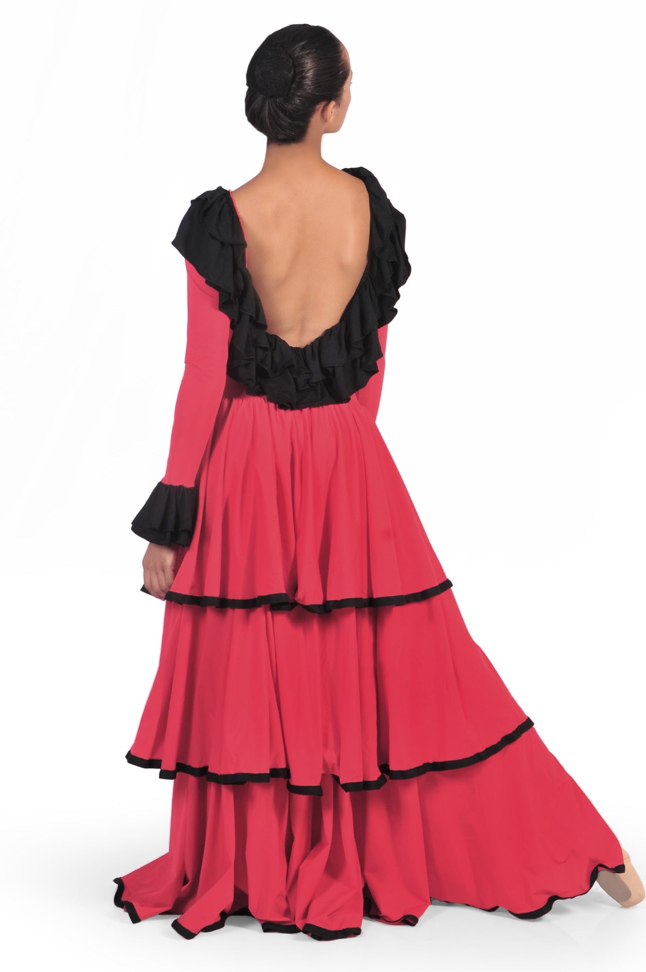 Elegante Vestito per Danze Spagnole - Flamenco e Balletti-STUDIODANZA