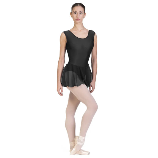 Maillot dança com saia DAREN B7019